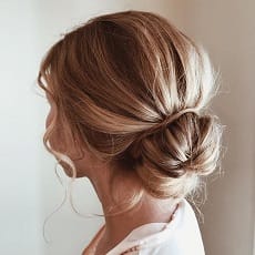 hair chignon شینیون مو