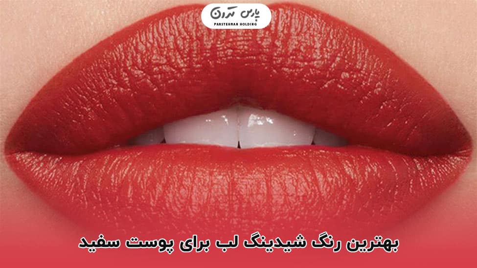 The best lip shade for fair skin بهترین رنگ شیدینگ لب برای پوست سفید
